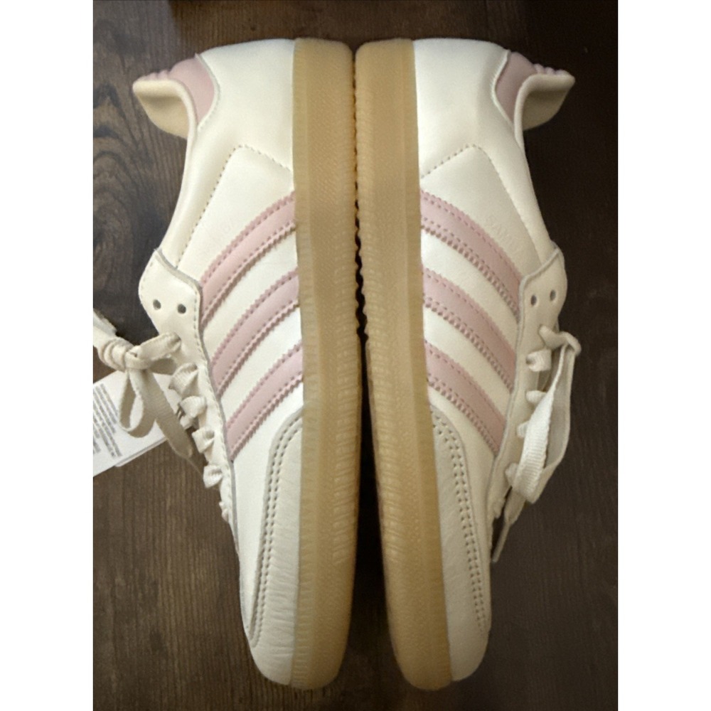 Adidas Samba OG W Women 7 Off White Sandy Pink New IH9059 Leather Sneakers - Picture 7 of 16